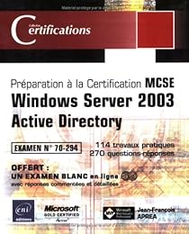 Windows Server 2003 active directory