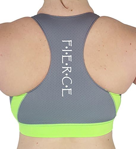 Workout & Yoga Sports Bra. High Impact Racerback Women's Sport Bra.