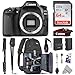 Canon EOS 80D DSLR Camera Body with Altura Photo Complete Accessory and Travel Bundle