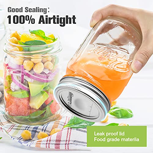 Canning Lids Regular Mouth, 50 Count Mason Jar Canning Lids for Ball, Kerr, Canning Jar lids