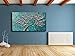 YaSheng Art- 3D Flowers Artwork Oil Painting On Canvas 100% Hand Painted Texture Silver Flowers Paintings Modern Canvas Wall Art Home Bedroom Living Room Office Wall Decor 24x48inch