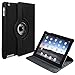 iPad Case,iPad 2/3/4 Case - Toprime 360 Degree Rotating Stand Smart Case Cover for iPad 2nd generation,ipad 3rd generation,ipad 4th generation,Black