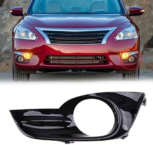13 1 ベビー マタニティ カーグリルベントネットカバーfffff 14 Pcs ビューティー 15自動車部品自動車部品サイド 外装 エアロパーツ ブラックホールグリルフォグランプグリルカバーフィット感のためのアルティマ ティアナl33プリ改築12 Color B08kglkf2b