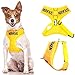 Nervous (Give Me Space) Yellow Colour Coded Non-Pull Front and Back D Ring Padded and Waterproof Vest Dog Harness Prevents Accidents by Warning Others of Your Dog in Advance (S)