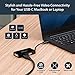StarTech.com 4K USB C to HDMI, VGA & DVI Multi Port Video Display Adapter for Mac / Windows Laptop & Monitor (CDPVGDVHDBP)