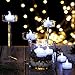 AGPtEK Tea Lights,60 Pack Flameless LED Candles Battery Operated Tealight Candles No Flicker Long Lasting Tealight for Wedding Holiday Party Home Decoration(Cool White)