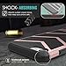 MoKo Case for iPhone 7 Plus - Anti-Slip Slim Cover Shock Absorbing Protective Shell Flexible Rubber Bumper Case for iPhone 7 Plus, Rose GOLD