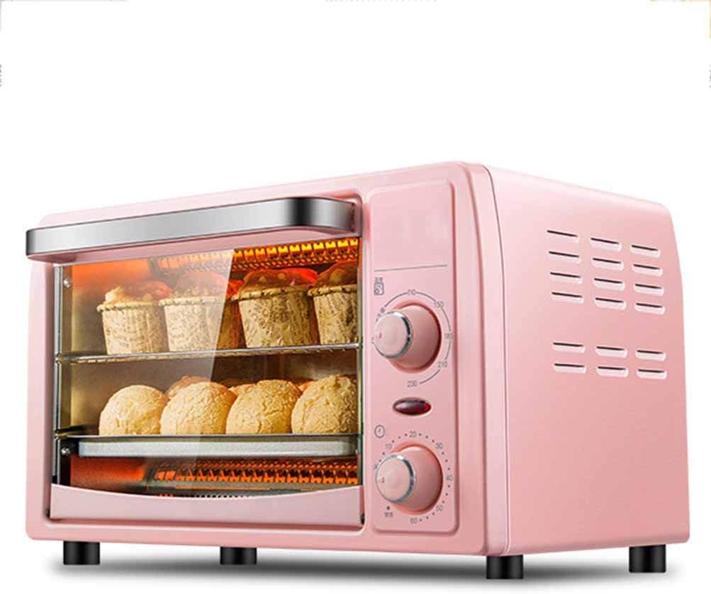 13L Mini Oven, Multifunctional Large-Capacity Circulating Heating, Convection Toaster Oven, Explosion-Proof Glass Door 1050W Oven Mitt