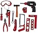 Blue Panda Kid's Tools Set - 40- Piece Toddler Drill Box Pretend Play Construction Accessories with Case for Imaginative Play, Halloween Dress Up, School Play for Boys and Girls