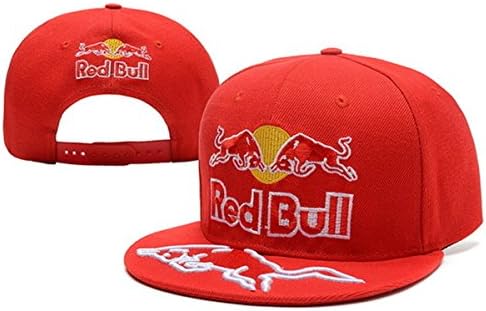 Aidan Ellazar Red Bull Cap Men &amp; Women's Flower Snapback Hats Red One Size