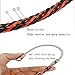 StartFine Fish Tape Wire Puller Through Wall Wire Threader Fish Cable plus Fish Cable Fastener with Steel rope 6MM 82 ft
