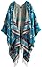 Wantdo Women's Soft Tassel Bohemia Floral Printed Shawl Pashmina