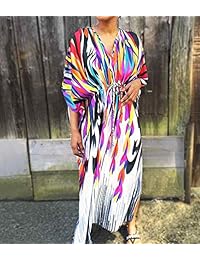 Traje de baño para dama con estampado de caftán