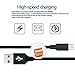 XIANDAN Micro USB Cable,4Pack 3FT 6FT 6FT 10FT Nylon Braided Android Charger USB to Micro USB Charging Charger Cord for Samsung Galaxy S7 Edge/S7/S6/S4/S3,Note 5/4/3 (Navy)