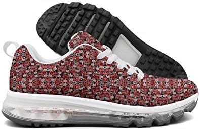 ETNVBMG Spray Fashion Hand-painted Bold Setting Spray Men Air Cushion Skateboard Shoes Cute White