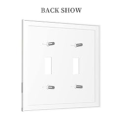 Mid Century Abstract 2 Gang Light Switch Plate