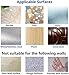 Fealkira Adhesive Wall Hooks 13.2lb(Max) Utility Stainless Steel hook for Towel Bathrobe Coats,Bathroom Kitchen Waterproof and Oilproof Nail Free Transparent Heavy Duty Wall hook & Ceiling Hanger(6pcs