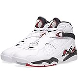 Jordan Men's Air 8 Retro, WHITE/GYM RED-BLACK-WOLF GREY