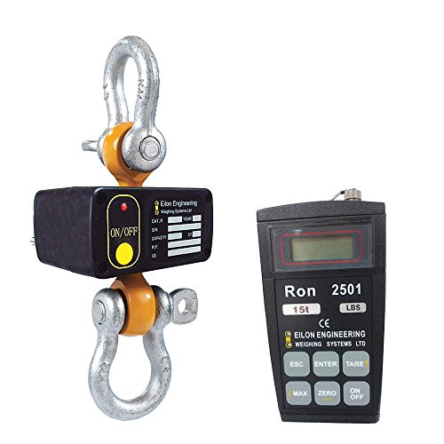 RON 2501DO-S50CC - RON CRANE SCALES Crane Dynamometer: 100, 000 lb Capacity, +/-0.1% Scale Accuracy,