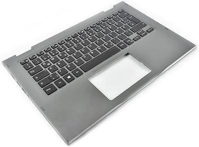 Dell Inspiron 5368 5378 Palmrest Keyboard GERMAN Backlit 0JCHV0 0DMH2R Renewed