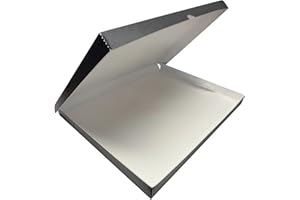 Lineco Archival Folio Storage Boxboard, Acid-Free with Metal Edges Boxboard, 11.5 X 14.5 X 1.75 Inches, Longevity Organize an