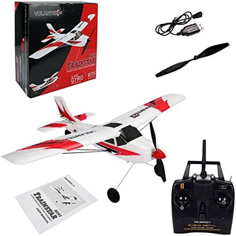 Volantex V761-1 Mini Trainstar 6-Axis 2.4G RC Airplane RTF Drone w/Transmitter