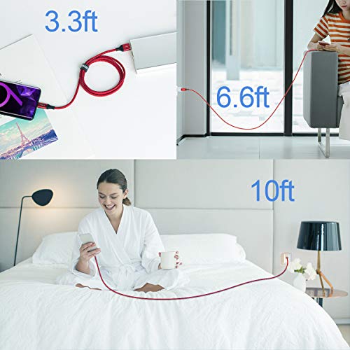 6 AkoaDa+Charger+Braided+Compatible+Samsung