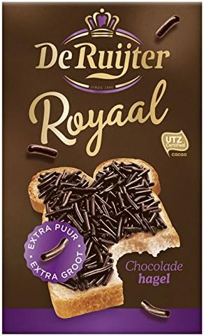 De Ruijter Royal Chocolate Sprinkles/Royaal Chocolade Hagelslag | 380gr/12.8oz per Pack
