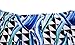 Mr.Seven Womens Ruffle Off-The-Shoulder One-Piece Swimsuit(XL, Blue)