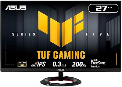 TUF Gaming VG279Q5R 27 Zoll 200Hz Fast IPS Gaming Monitor