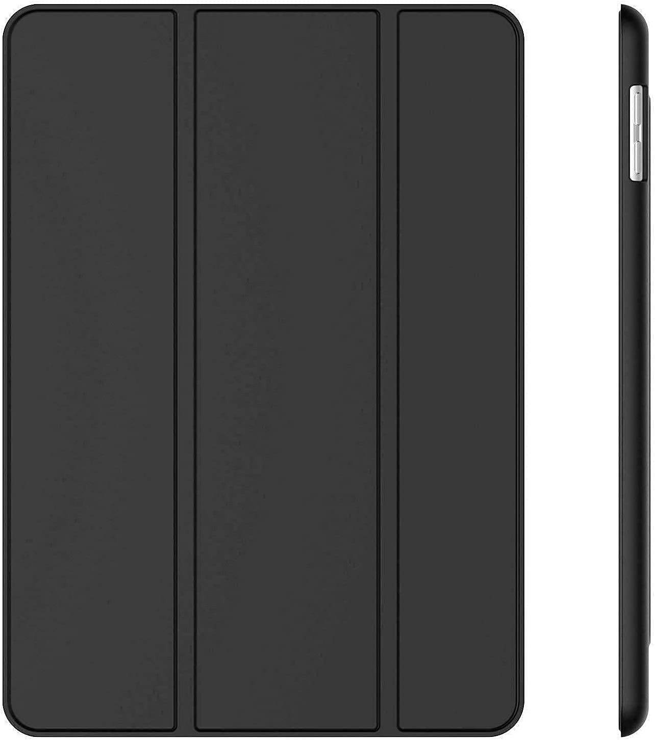 Case For Apple iPad Air 1 2013, iPad Air 2 2014, iPad 5th Generation 9.7” 2017 & 6th Gen 9.7” 2018, Slim Lightweight Smart Shell Stand Cover for iPad 9.7-inch (Black)