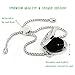 JAOYU Essential Oil Diffuser Bracelets for Women Aromatherapy Bracelet Stainless Steel Bangle Floating Charm Locket - 8 Perfume Refill Pads