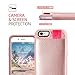 LAMEEKU iPhone 6/6S Wallet Case, iPhone 6S Card Holder Case, iPhone 6 Leather Case with Credit Card Holder Slot ID Card Pockets Protective Cover Compatible for iPhone 6 / 6S 4.7 inch - Rose Gold