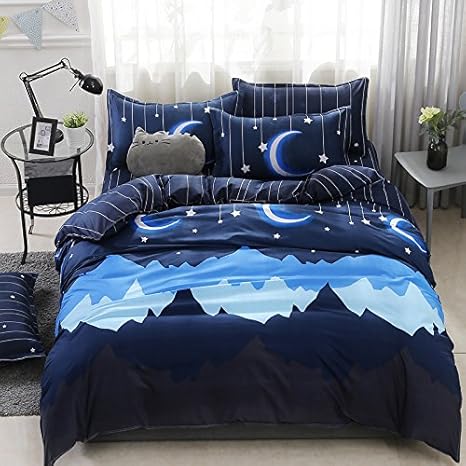 Kfz Bed Set Twin Full Queen King Size 4 Piece Duvet Cover
