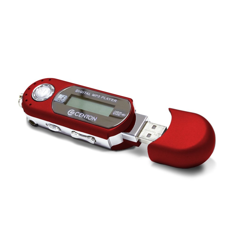 Amazon.com: Centon 2GBMP3-003 2GB moVex MP3 Player (Red): Home Audio &  Theater