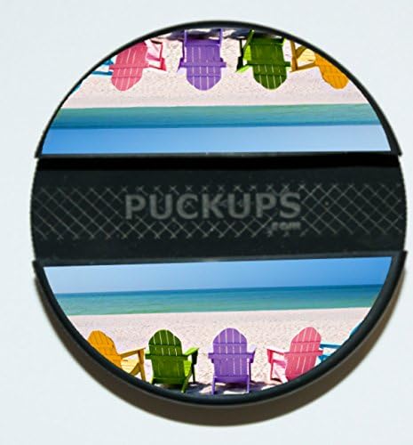 PUCKUPS (Beachcomber) Indestructible Cell Phone Stand. The Best Smartphone, Iphone, Android, Samsung, HTC, Phone Stand Made From A Hockey Puck.