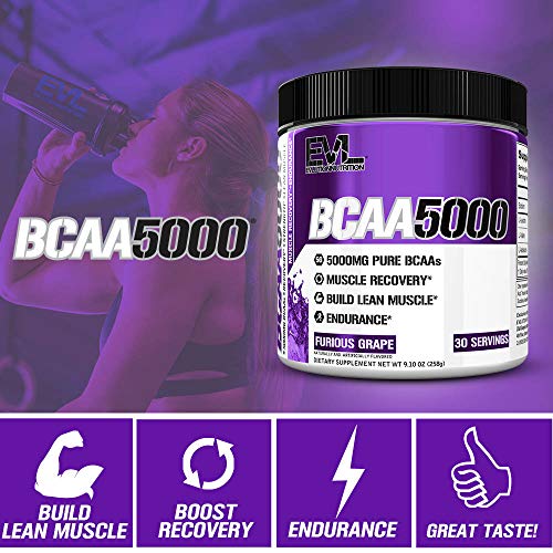 Evlution EVL BCAAs Amino Acids Powder BCAA Powder Post Workout