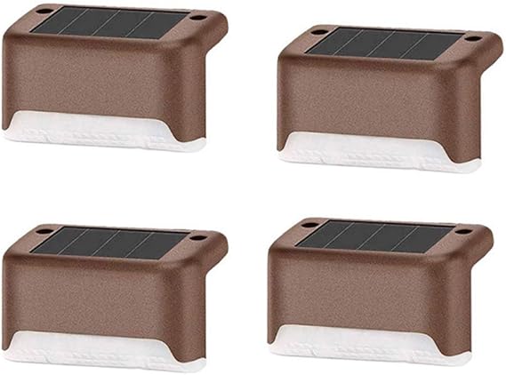 Luces solares para cubierta, luz LED solar IP65, impermeable, para