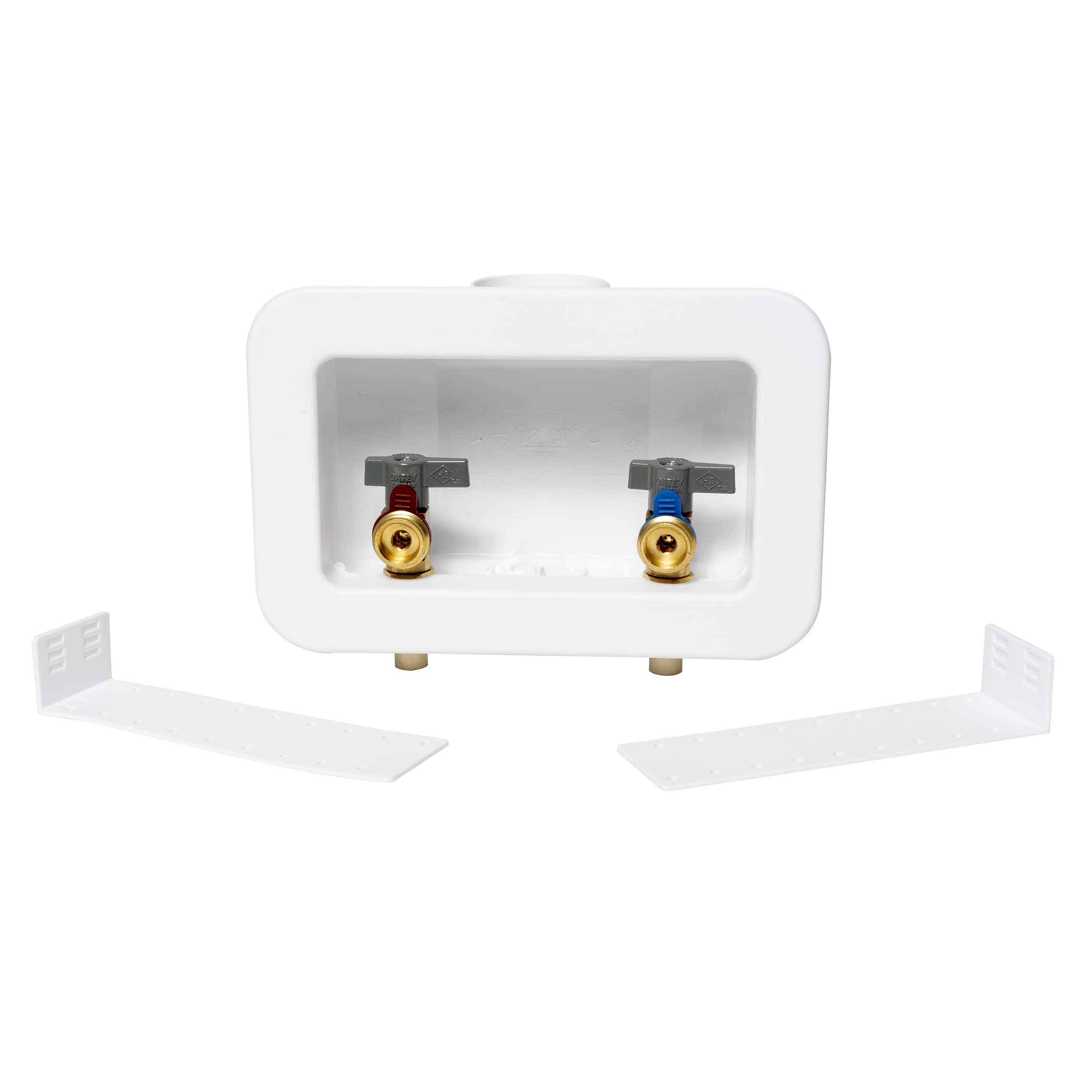 Photo 1 of Oatey 38102 Centro II Assembled Washing Machine Outlet Box CPVC-1/4 Turn