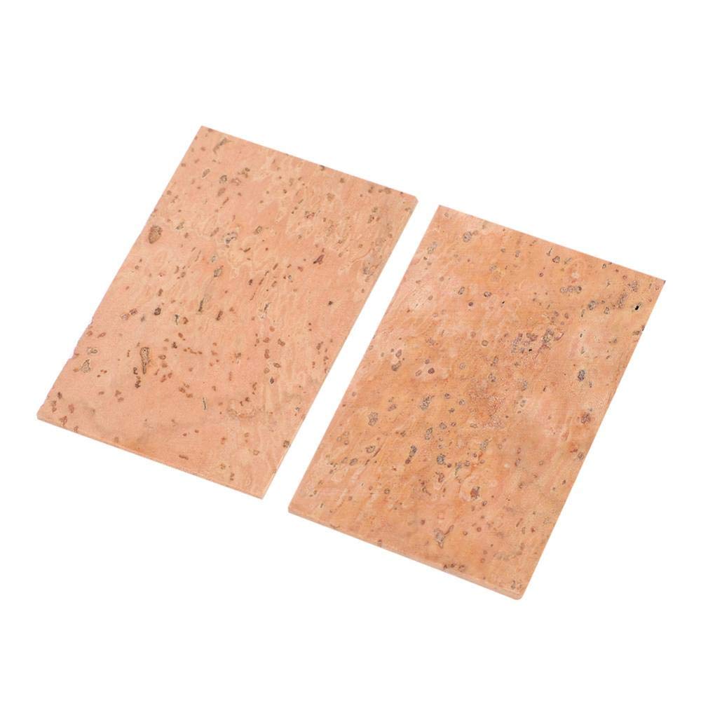 2 Pack Saxophone Neck Cork, Sax Saxphone Tenor Neck Joint Corks Strips Sheets Musical Instrument Wind Instrument Accessories