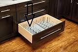 Peg Board Stainless Steel Pot/Pan Organizer for Drawers - 5DCD-1-CR - 7-3/4