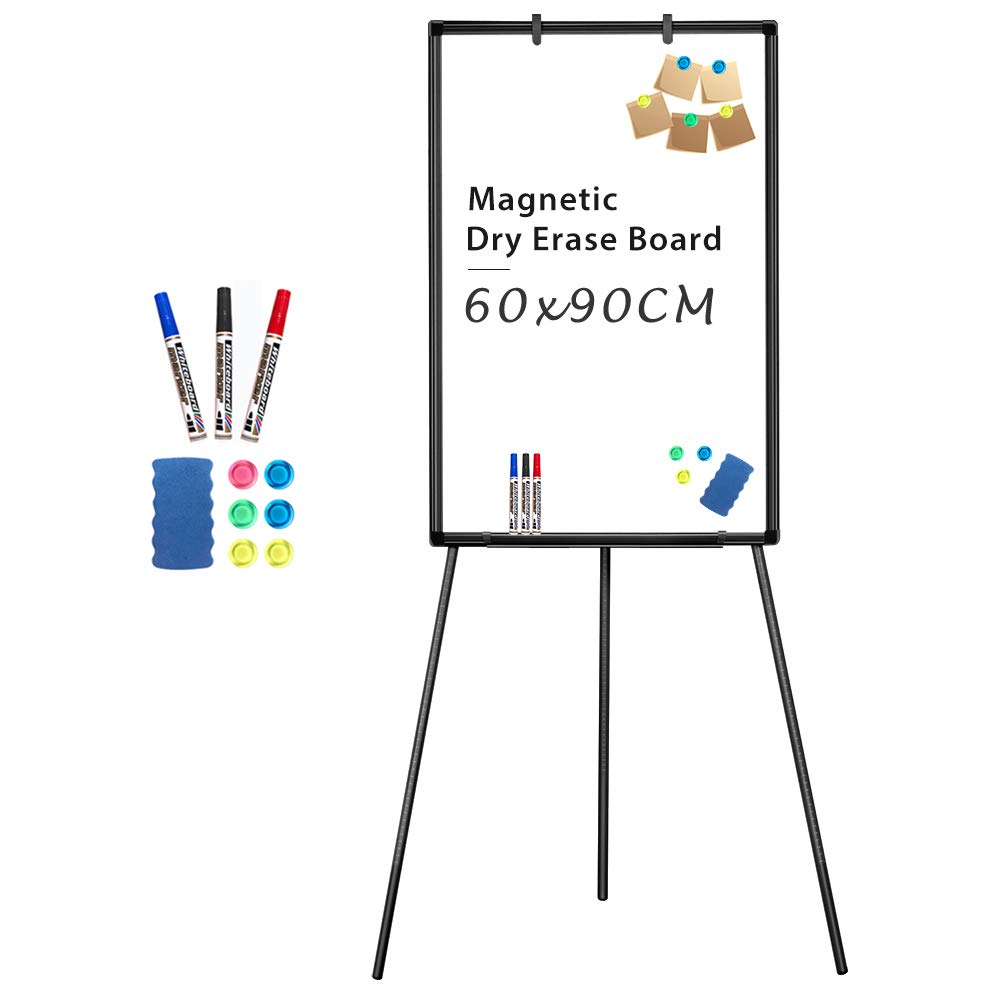 Buy Easel Whiteboard Portable Dry Erase Easel Board 90 x 60