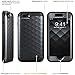 Clayco iPhone 8 Plus Case, iPhone 7 Plus Case, Hera Series Full-Body Rugged Case with Built-in Screen Protector Compatible with Apple iPhone 7 Plus 2016/ iPhone 8 Plus 2017 (Black)