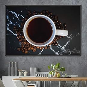 signwin Framed Canvas Wall Art Coffee in The...
