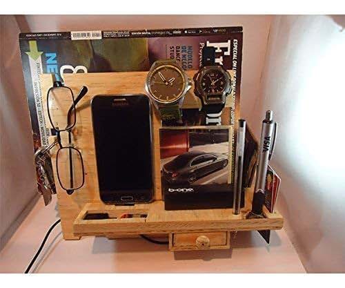 Mueble para celular stand de madera porta celular: Amazon.com.mx: Handmade