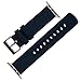 BARTON Canvas Apple Watch Bands - Navy Blue - For 42mm Apple Watch, Watch 2 & Watch 3