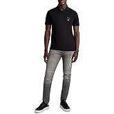 KARL LAGERFELD Paris Men's Sportswear Polo,Black,Medium