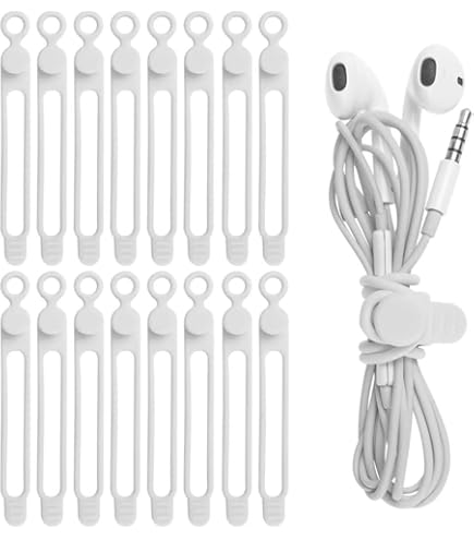 Aazon.co: 50 PCS Silicone Cable Ties,Reusable Cable anageent Organizer, ultipurpose Elastic Aazon.co: 50 PCS Silicone Cable Ties,Reusable Cable anageent Organizer, ultipurpose Elastic