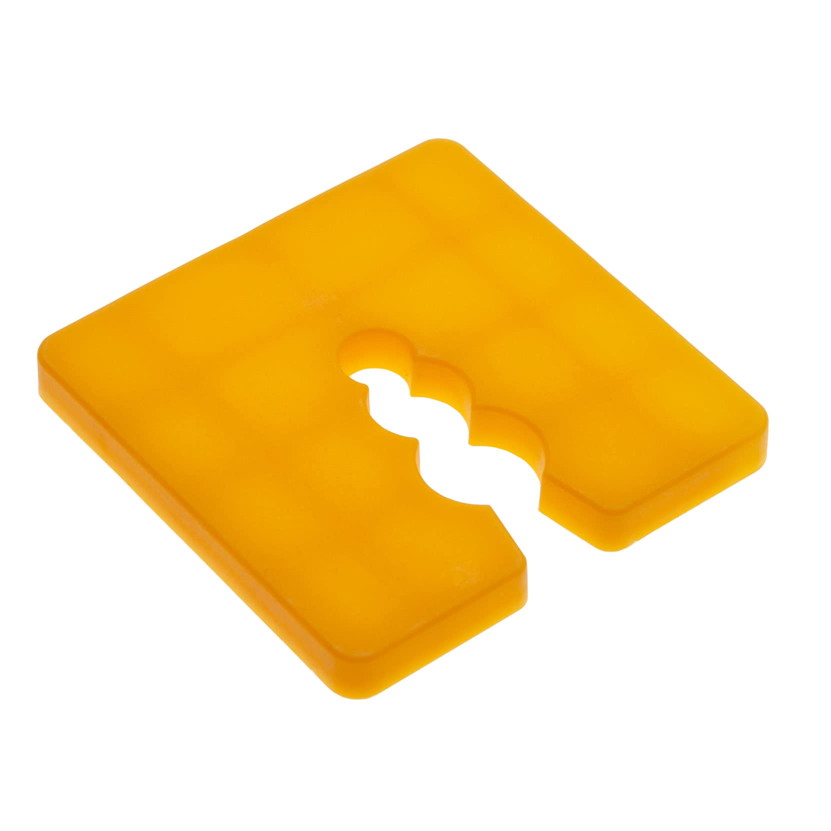 Spacing Packing Flat Shims for DIY – Packer Spacer Wedge for Furniture, Leveling, Spacing Tiles, Door, Windows, Installation, and Uneven Surfaces - (Pack of 50) Plastic Frame Color-Coded 50x50x5mm