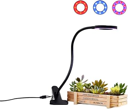 Ingrirt5Dulles 6W 30LED Pflanze wachsen leichte Füllung Indoor